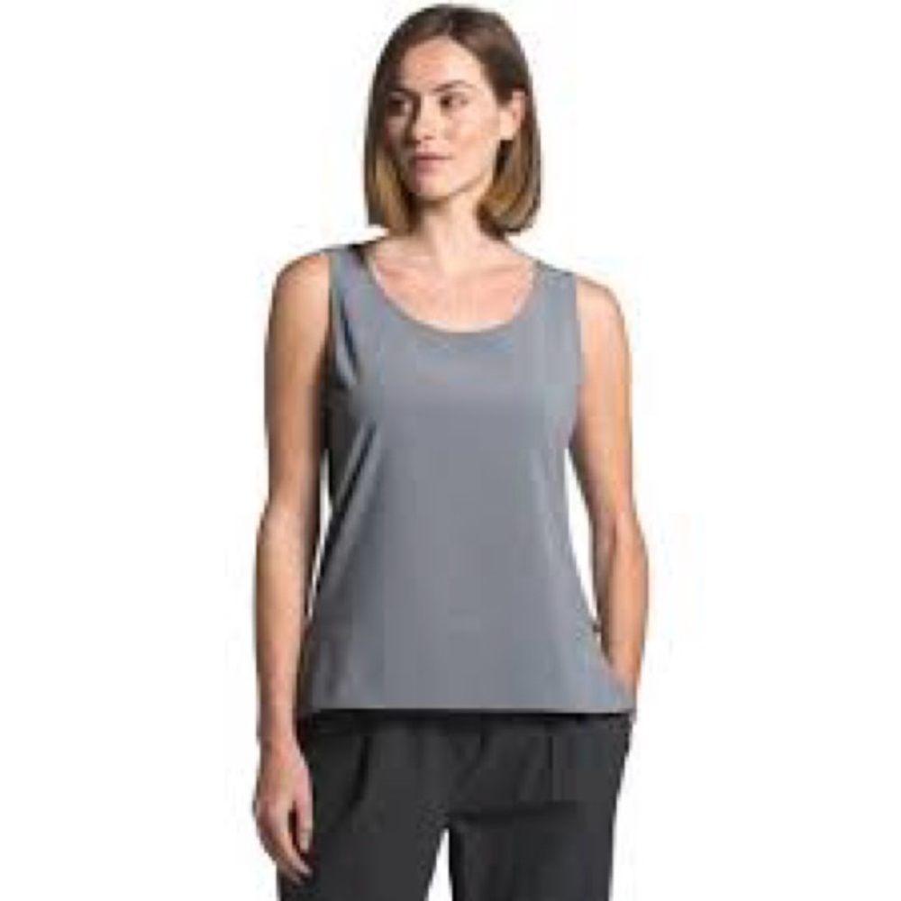 The north face tank top City Explorer, gray sleeveless fast dry women’s large